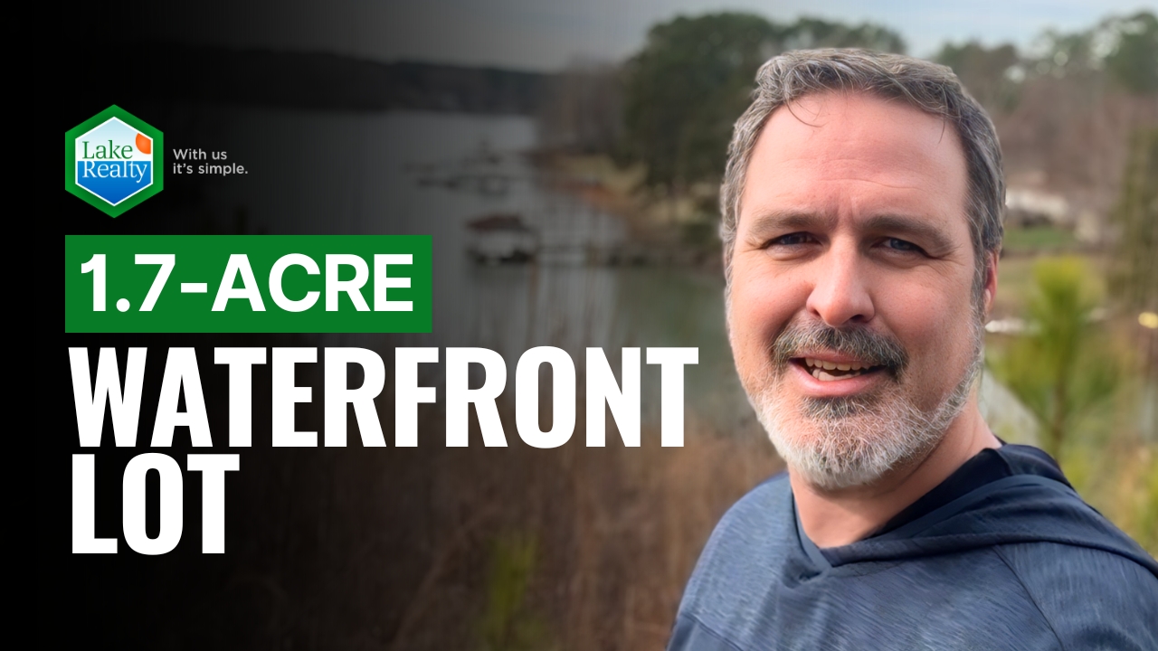 Prime Waterfront Lot for Sale on Lake Norman
